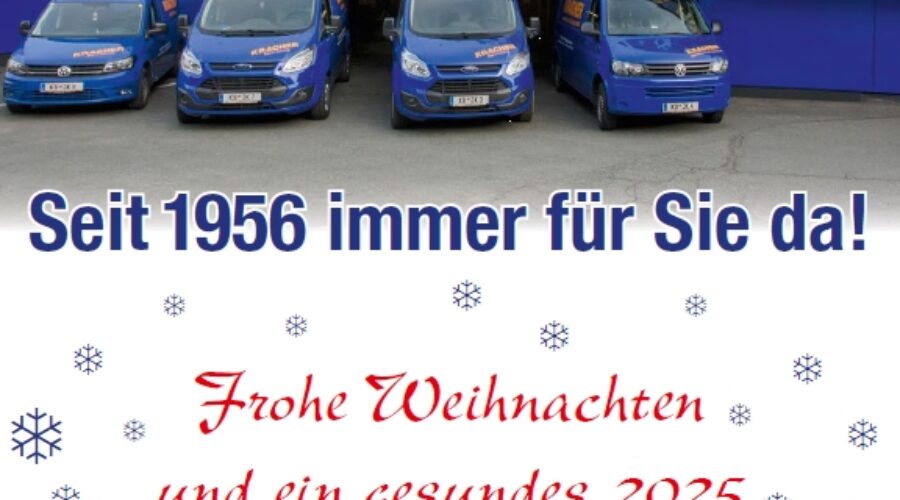 Kracher Bad & Heizung wünscht frohe Weihnachten