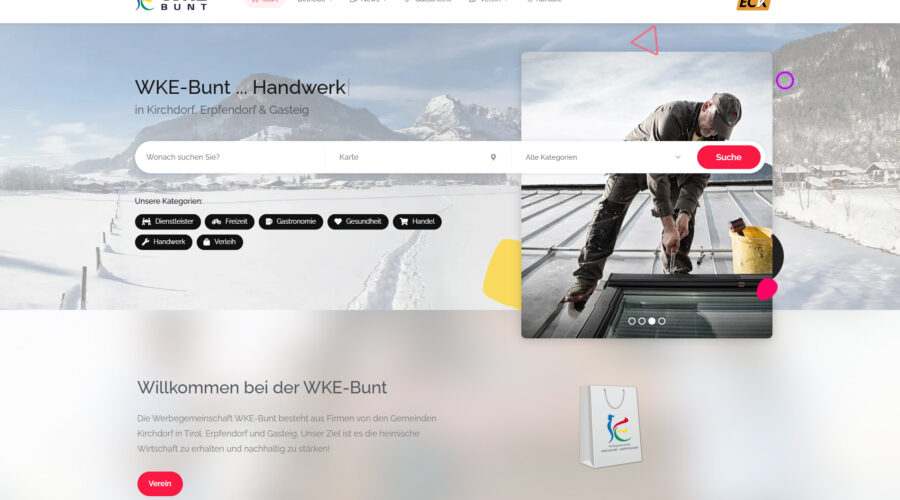 WKE-Bunt mit neuer Website